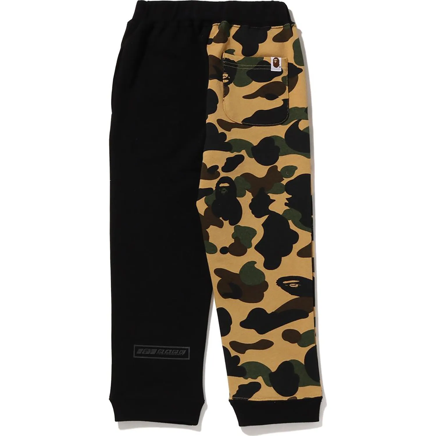 1ST CAMO BAPE TEAM EMBLEM PRINT SWEAT PANTS KIDS