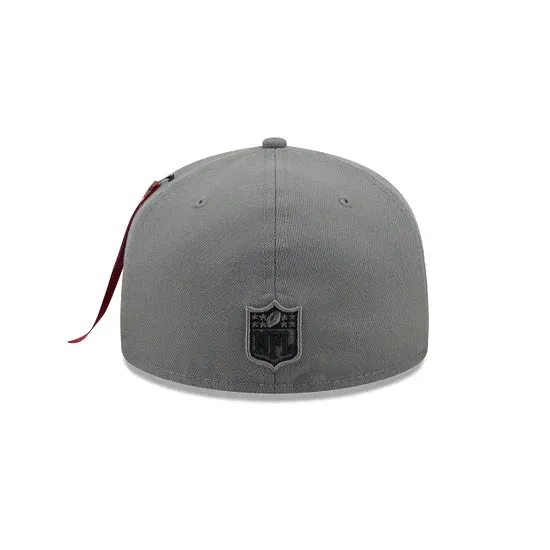 [60272229] New England Patriots Grey 59FIFTY Men's Fitted Hat