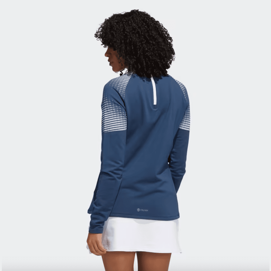 Adidas Ladies COLD.RDY Long-Sleeve Top - Navy