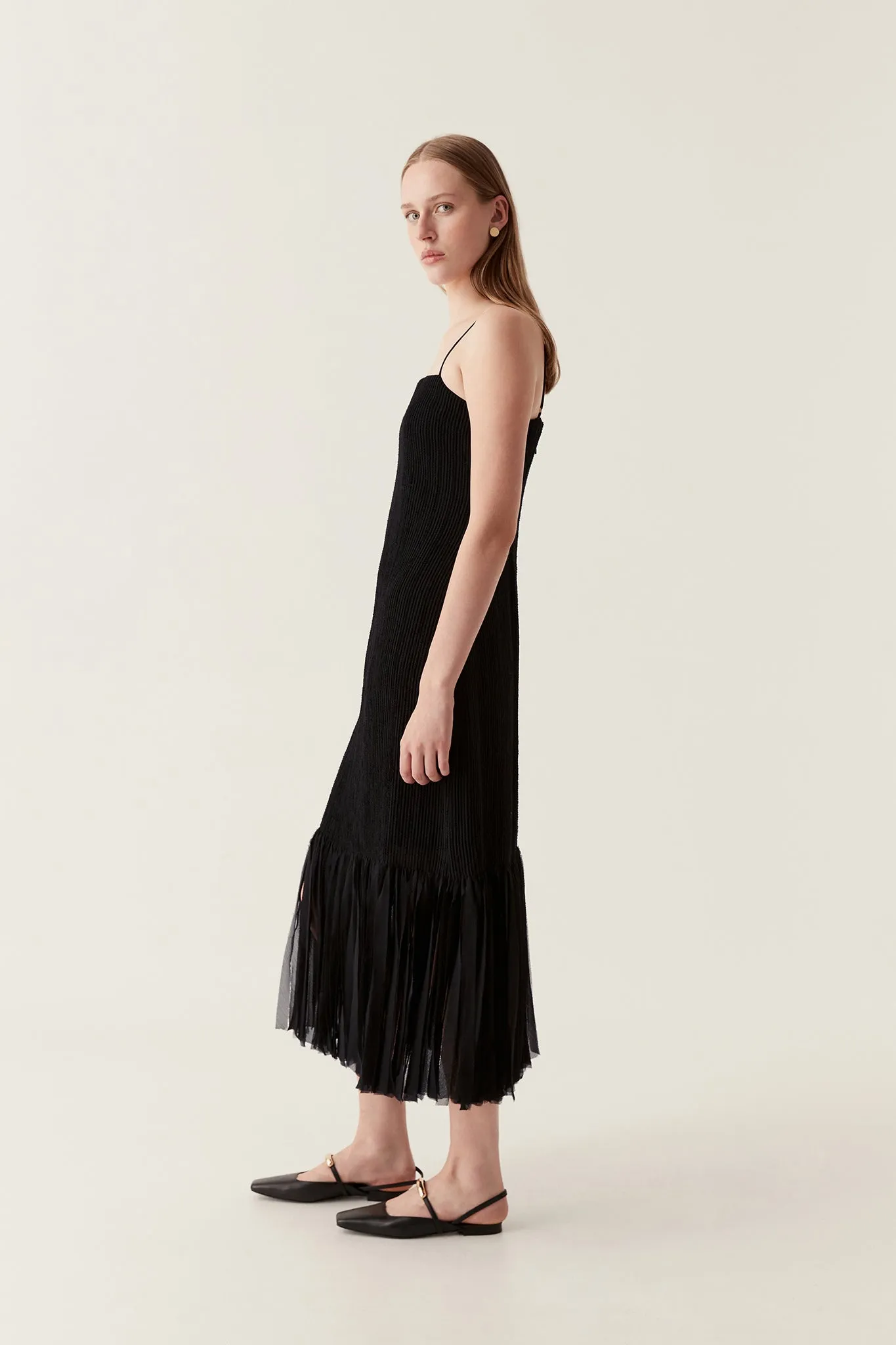 Aje   Arris Fringed Maxi Dress