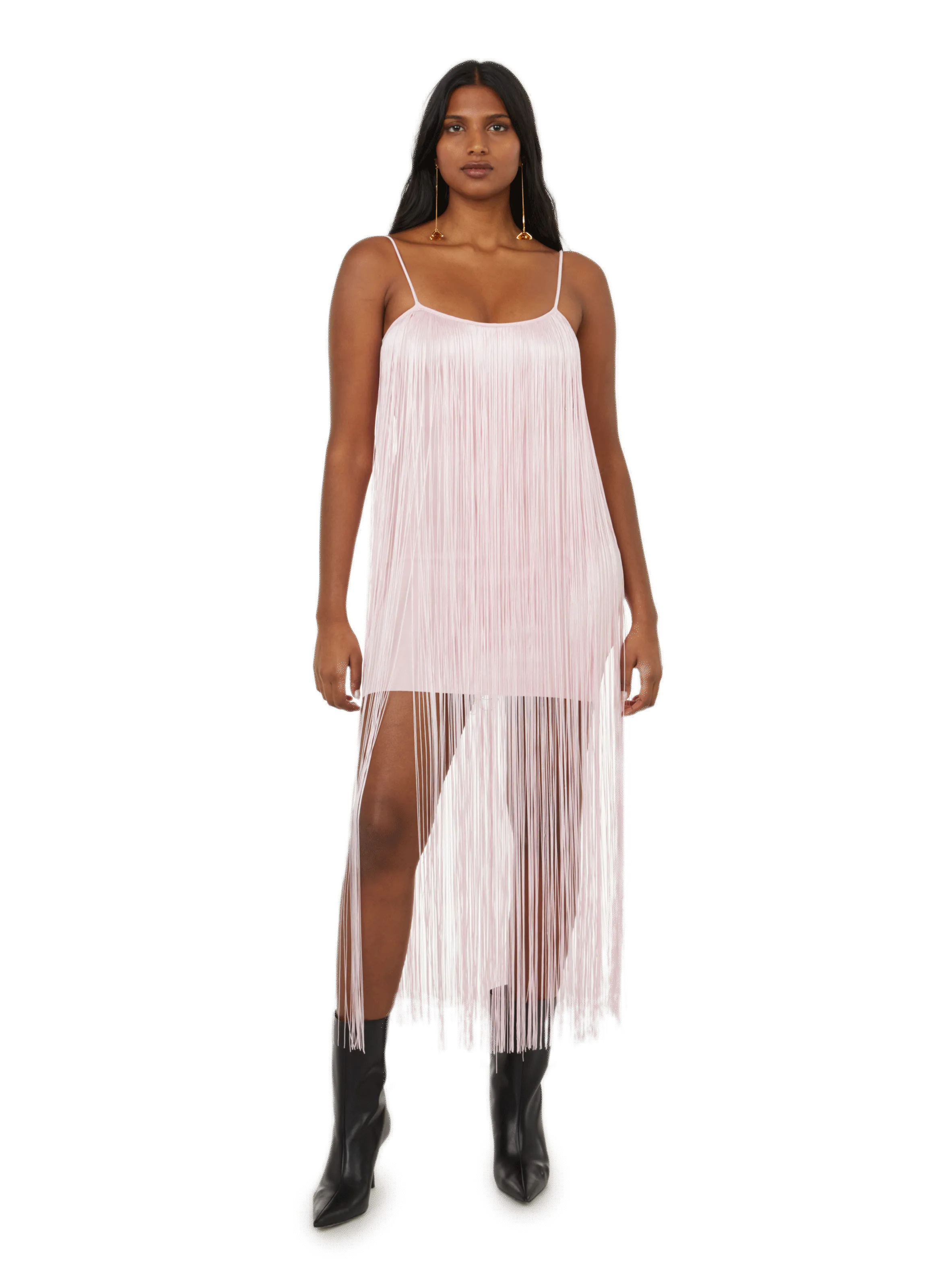 Alexander wang  Fringed dress - Purple