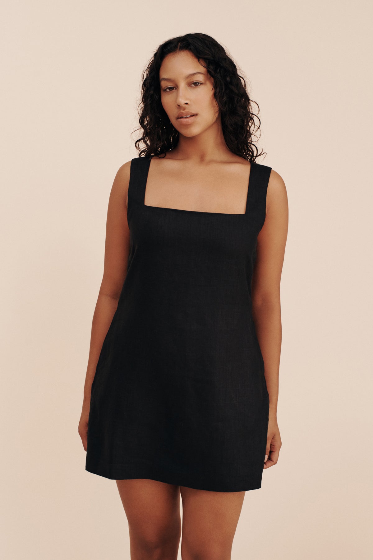 ALICE MINI DRESS - BLACK