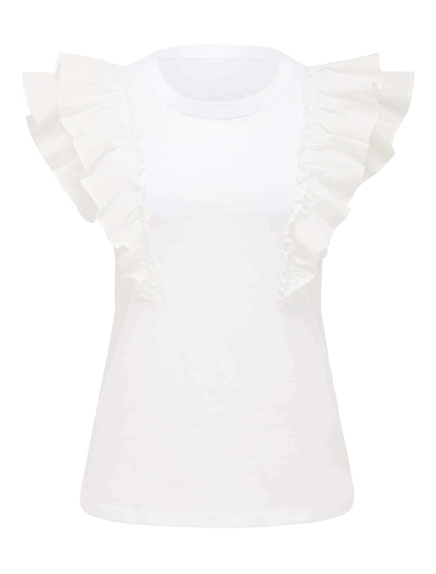 Alice Ruffle Sleeve T-Shirt