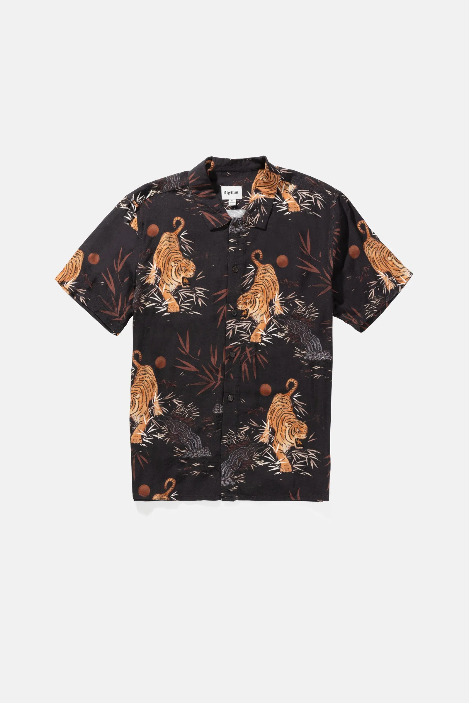 Aloha Tiger Ss Shirt Black