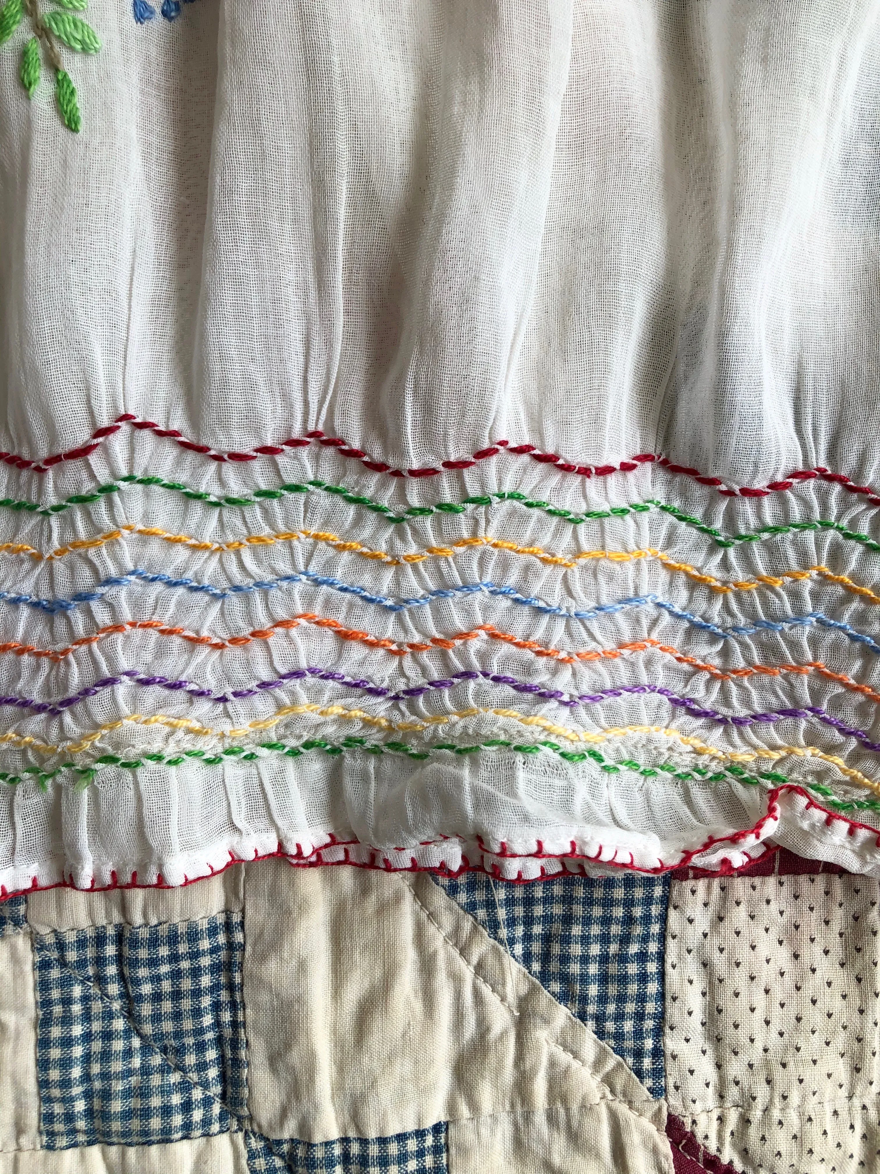 Antique Hungarian Folk Blouse