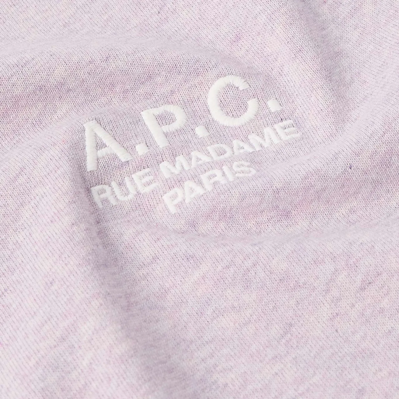 A.P.C.  |Plain Cotton Short Sleeves Logo Designers T-Shirts