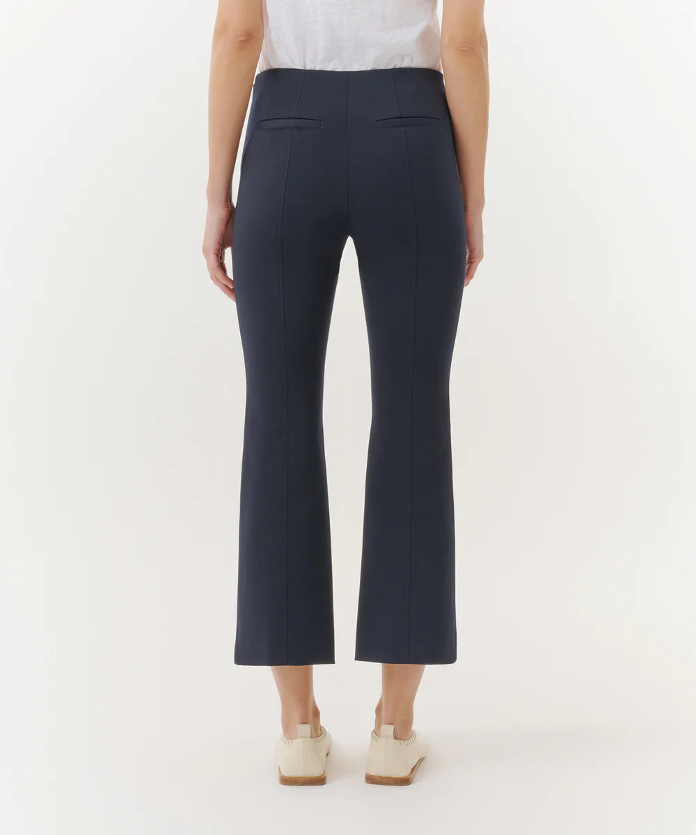 ATM Ponte Kick Flare Pant Navy