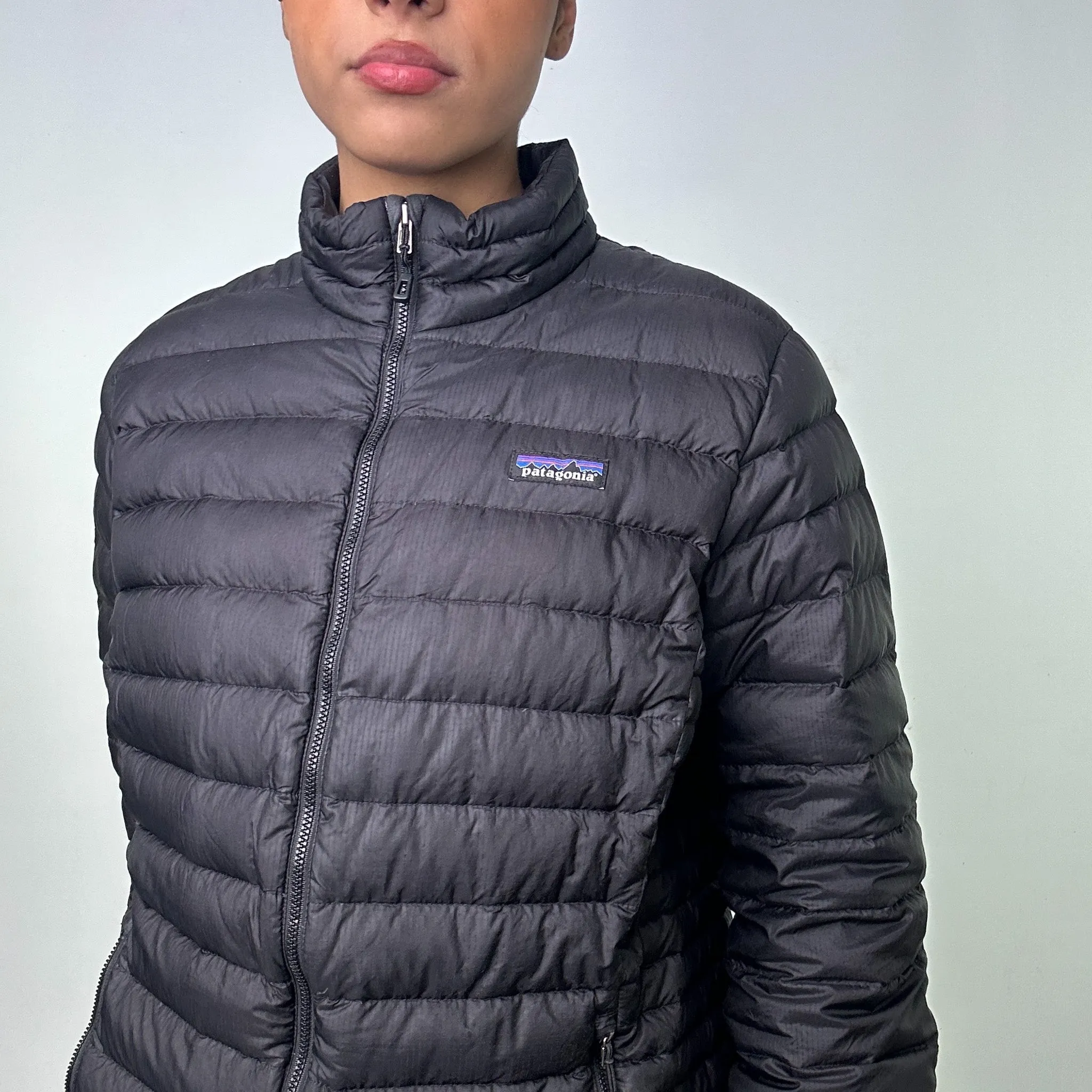 Black 90s Patagonia Puffer Jacket Coat (XL)