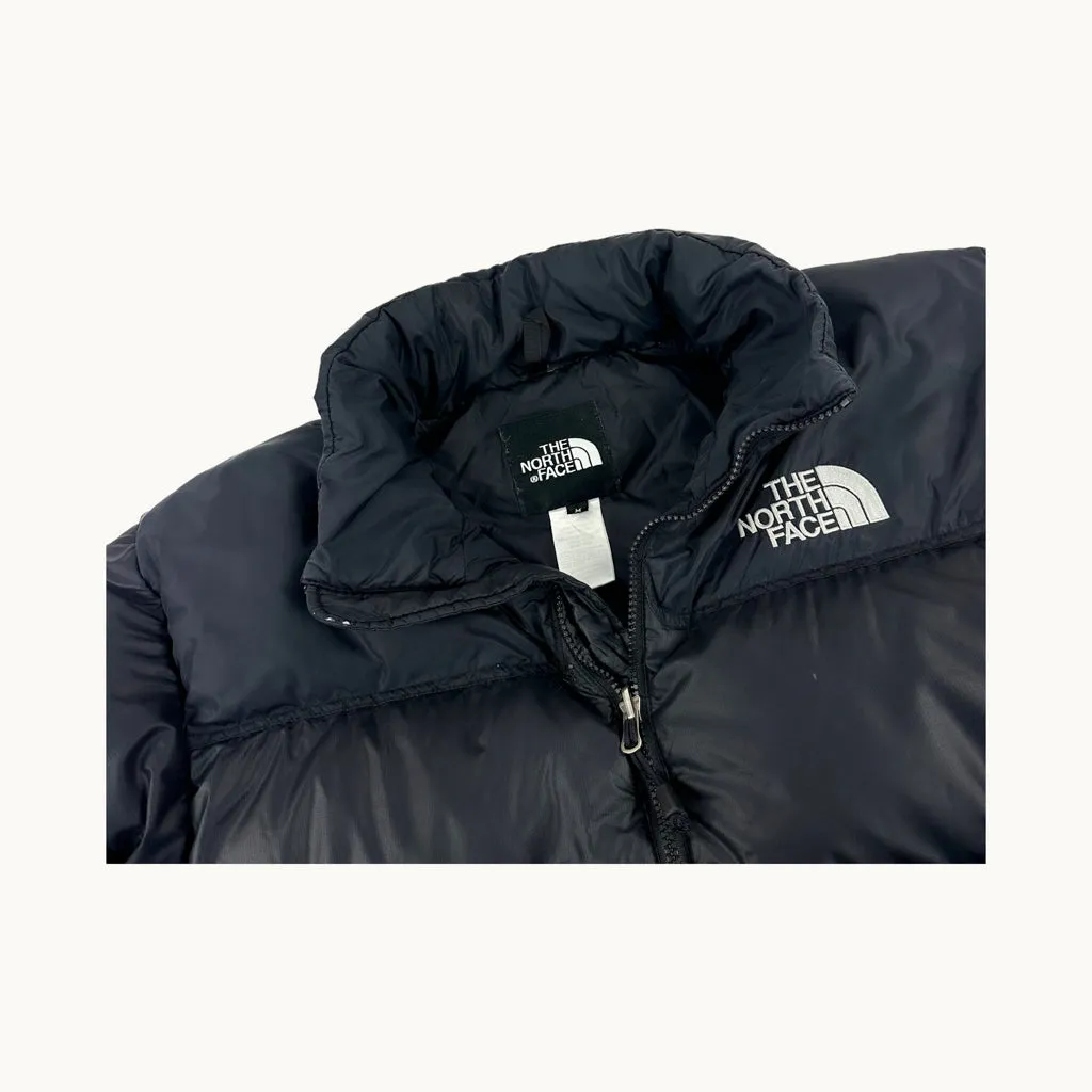 Black 90s The North Face 700 Series Puffer Jacket Coat (M)