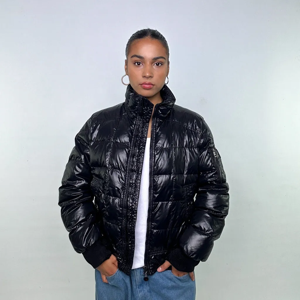 Black y2ks Moncler Puffer Jacket Coat (S)