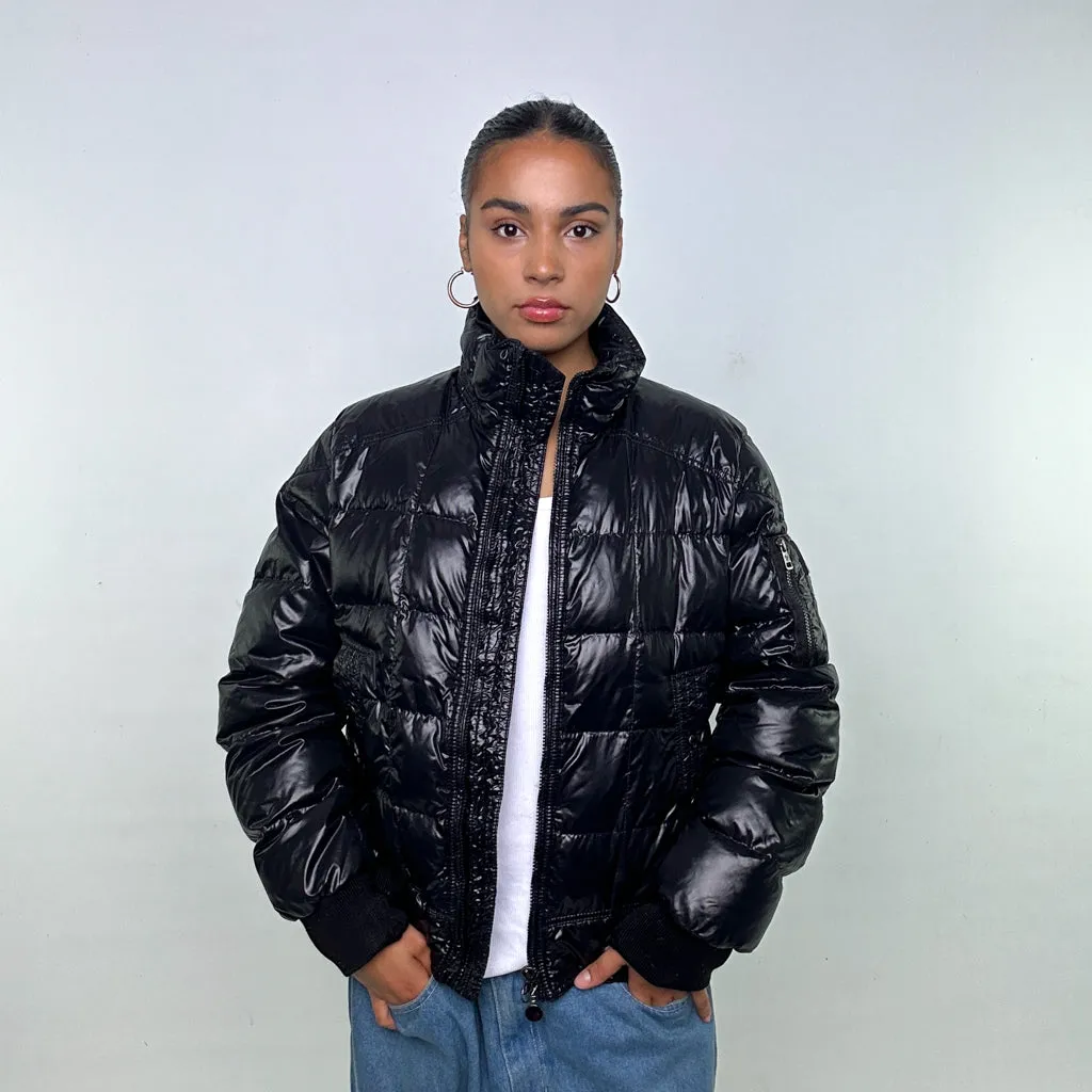 Black y2ks Moncler Puffer Jacket Coat (S)