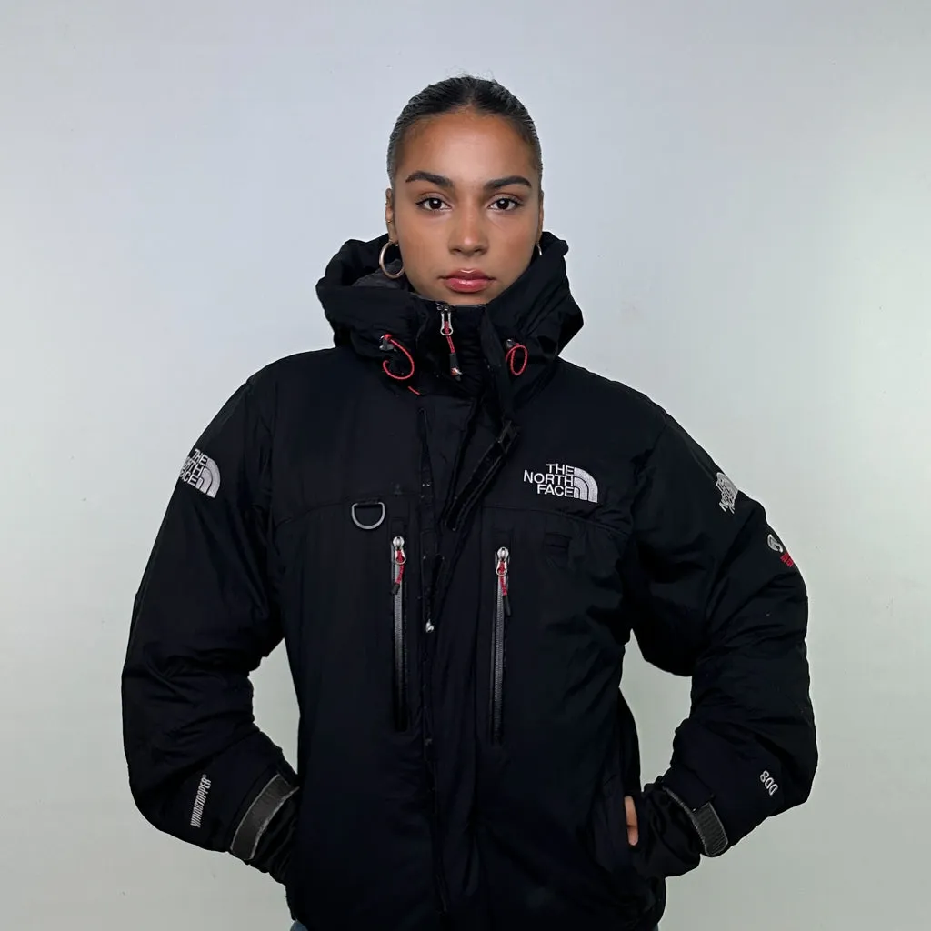 Black y2ks The North Face Puffer Himalayan 800 Series Jacket Coat (S)