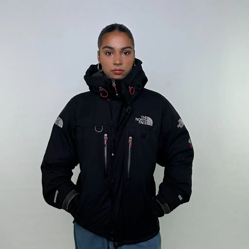 Black y2ks The North Face Puffer Himalayan 800 Series Jacket Coat (S)