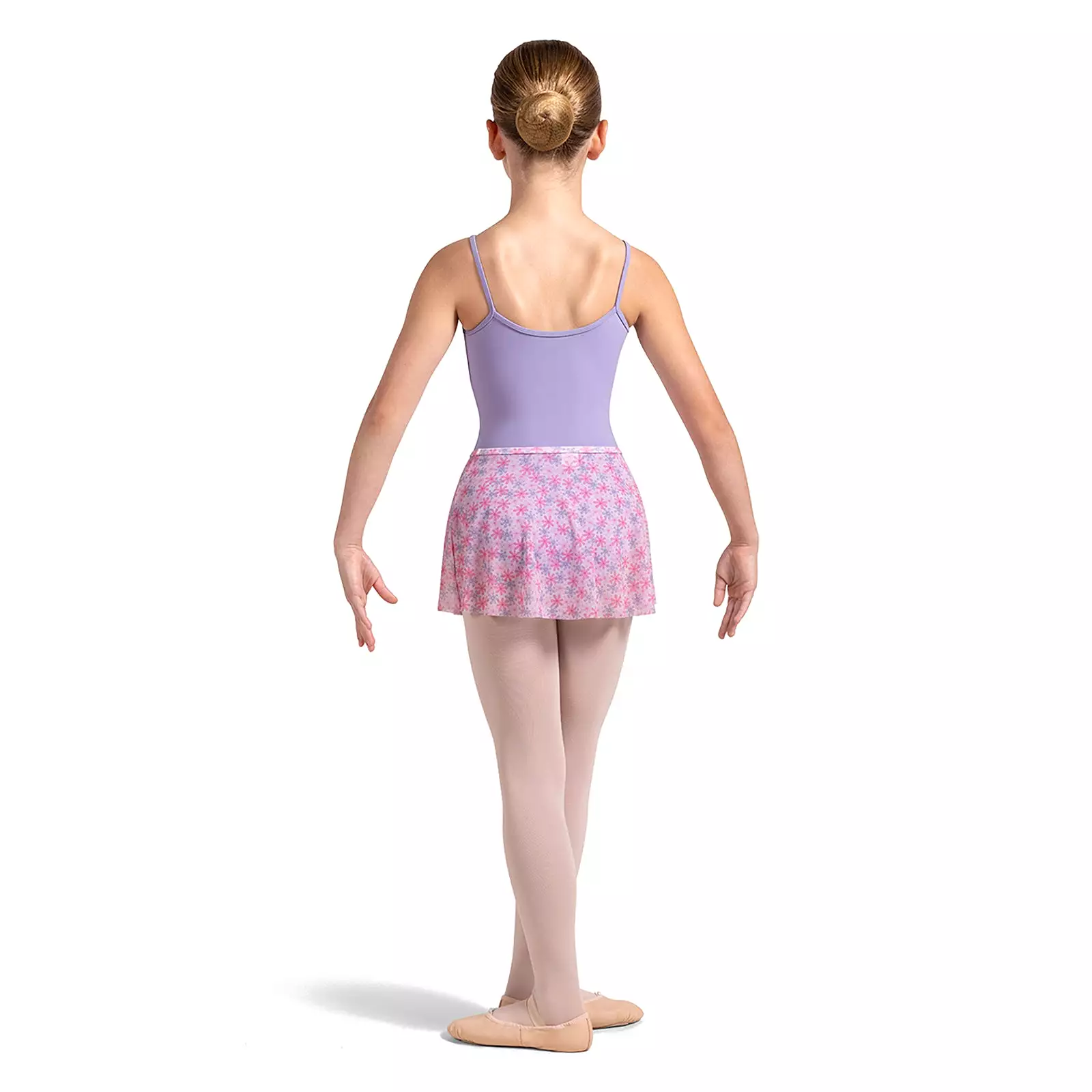 Bloch Child's Pull-On Mesh Floral Skirt