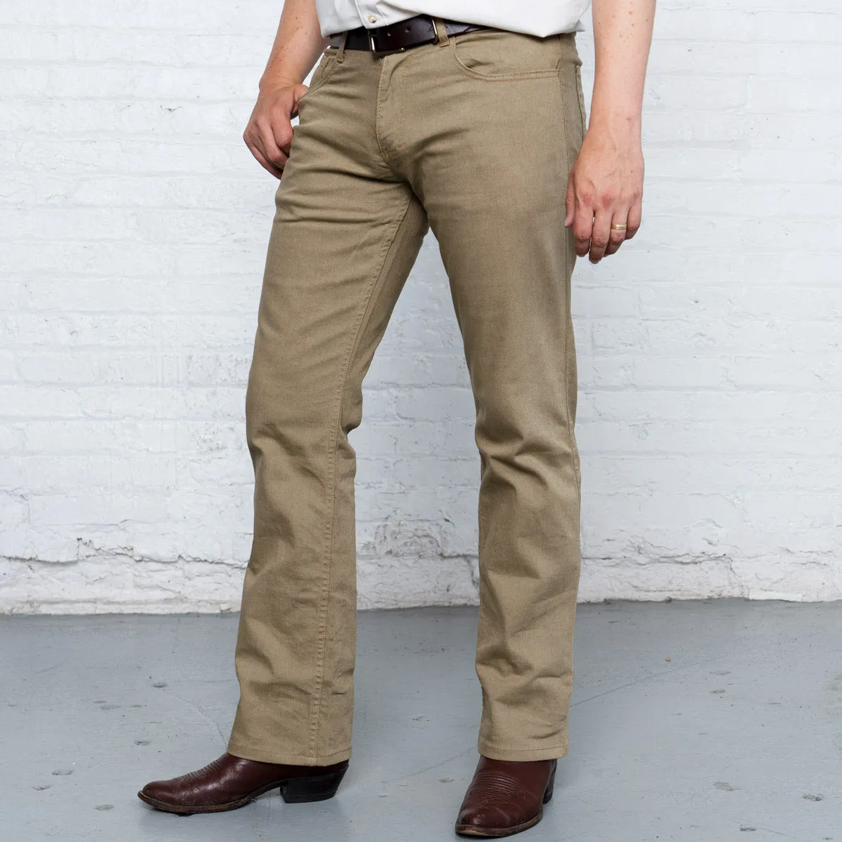 Boot Cut - Khaki