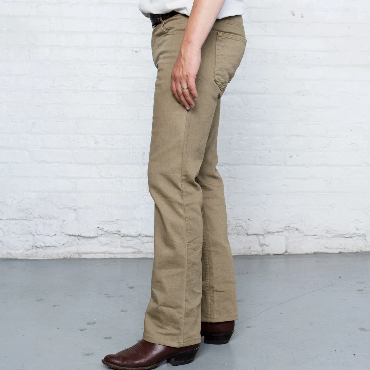 Boot Cut - Khaki