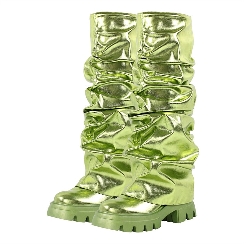 Boots Queen Monstra (Green)