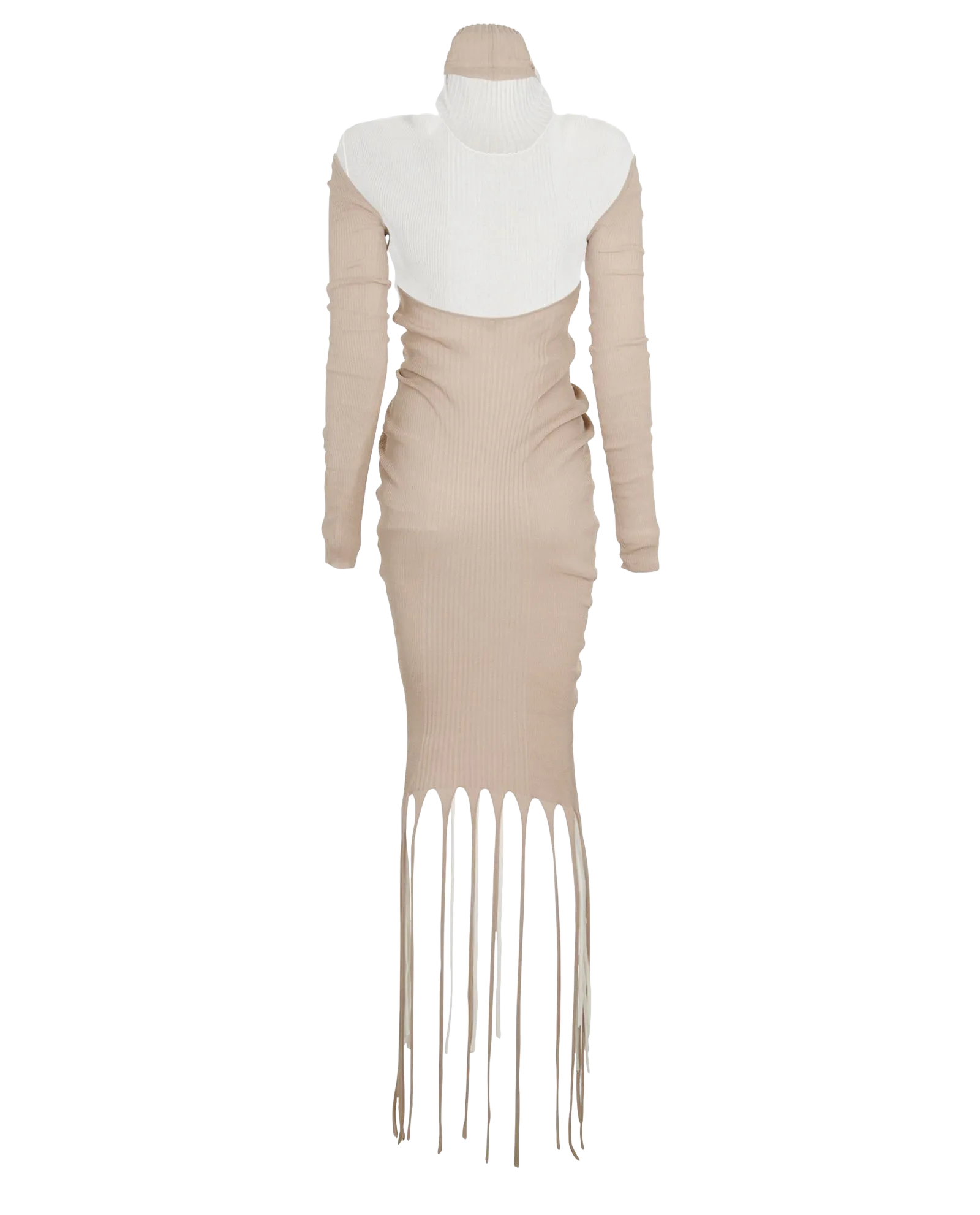 Bottega Veneta Fringed Rib Dress