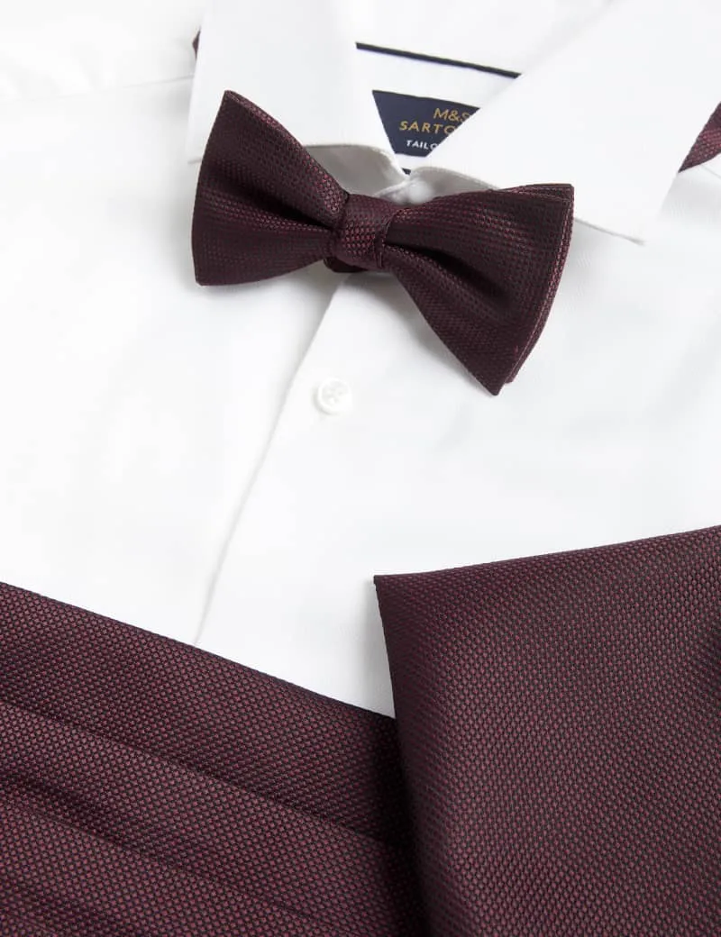 Bow Tie, Pocket Square & Cummerbund Set