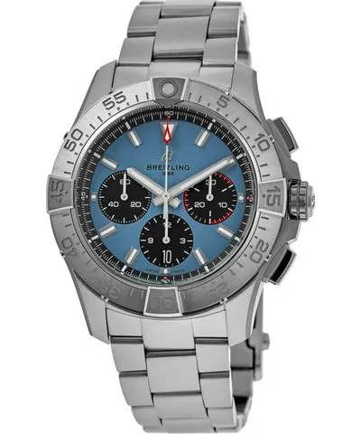 Breitling Avenger B01 Chronograph 44 Blue Dial Stainless Steel Men's Watch AB0147101C1A1