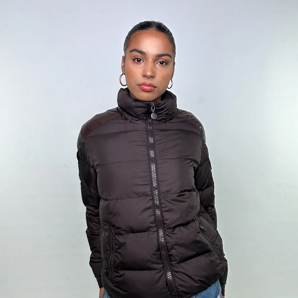 Brown y2ks Moncler Puffer Jacket Coat (S)