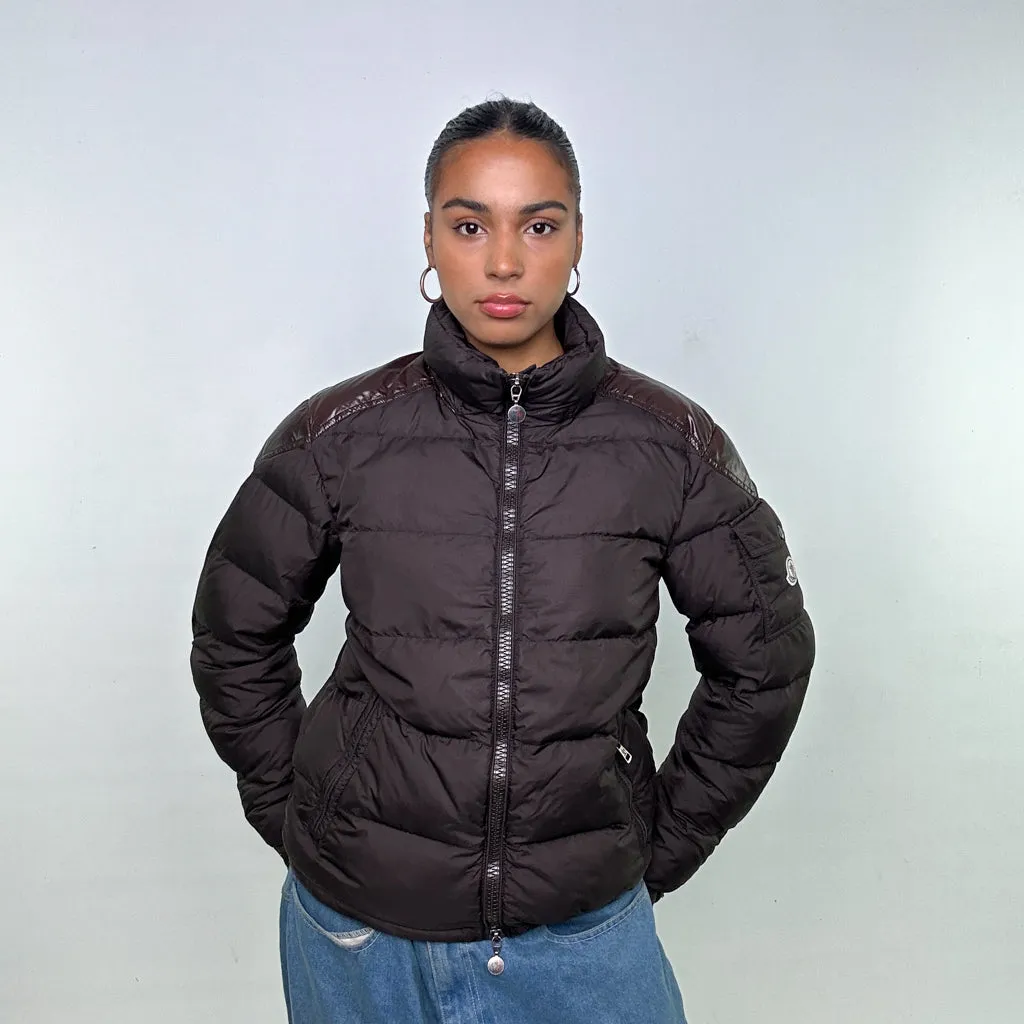 Brown y2ks Moncler Puffer Jacket Coat (S)