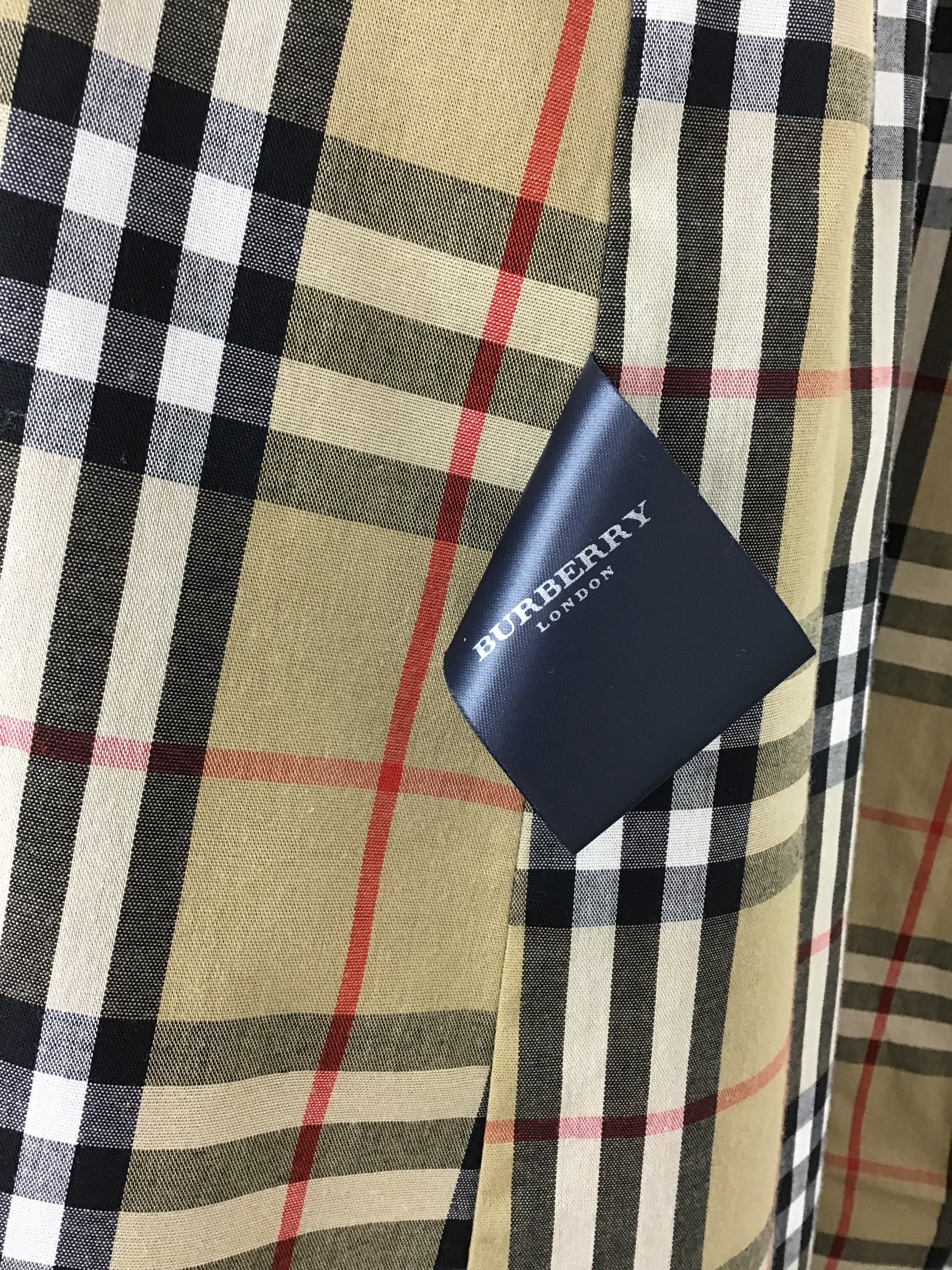 Burberry Classic Balmacaan Rain Coat Size S