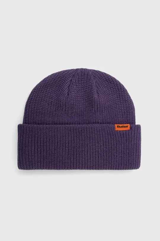 Butter Goods beanie Tall Wharfie Beanie violet color BGQ3235804