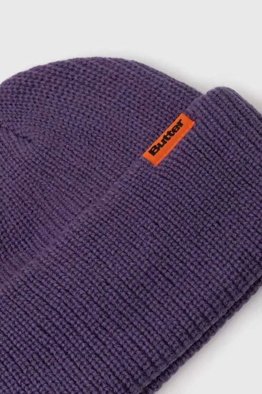 Butter Goods beanie Tall Wharfie Beanie violet color BGQ3235804