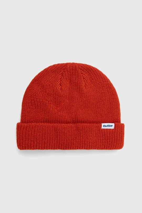 Butter Goods beanie Wharfie Beanie red color BGQ3235704