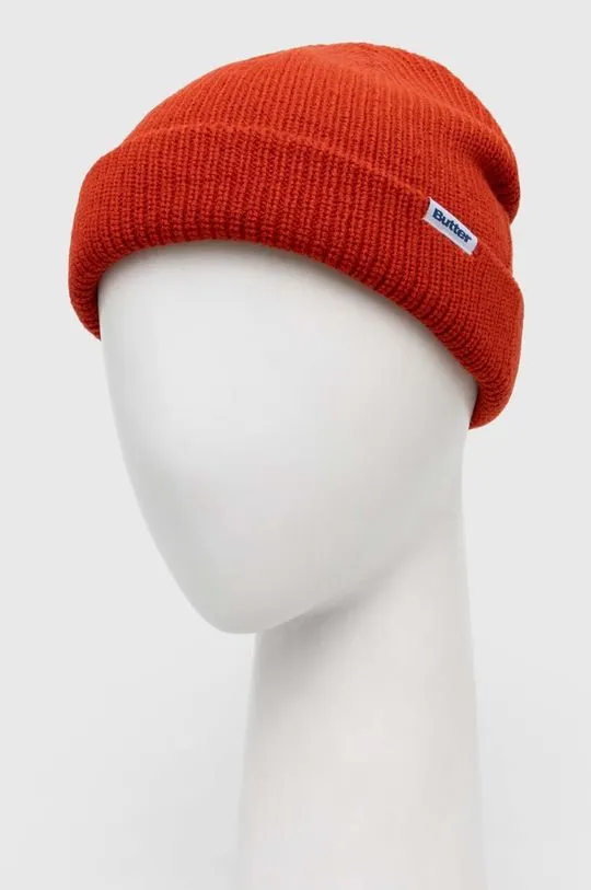 Butter Goods beanie Wharfie Beanie red color BGQ3235704