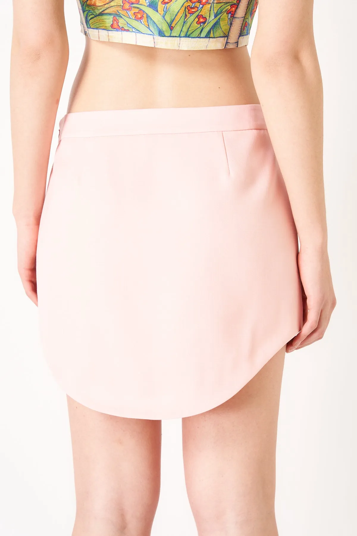 CASABLANCA | WOOL MINI SKIRT