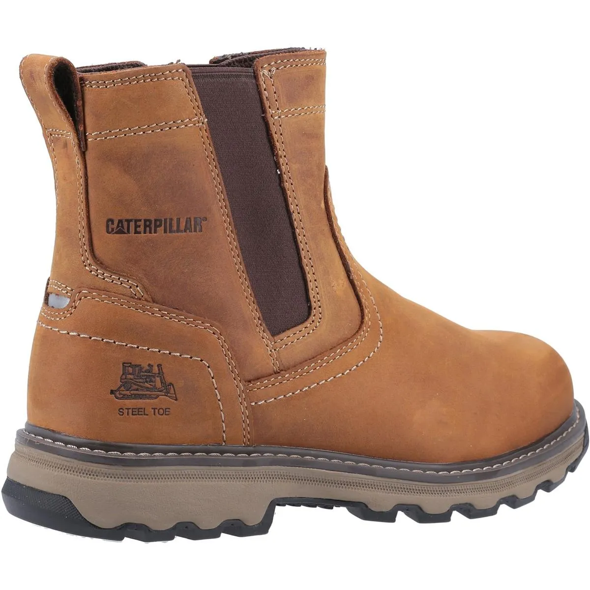 Caterpillar Pelton Safety Boot Dark Beige