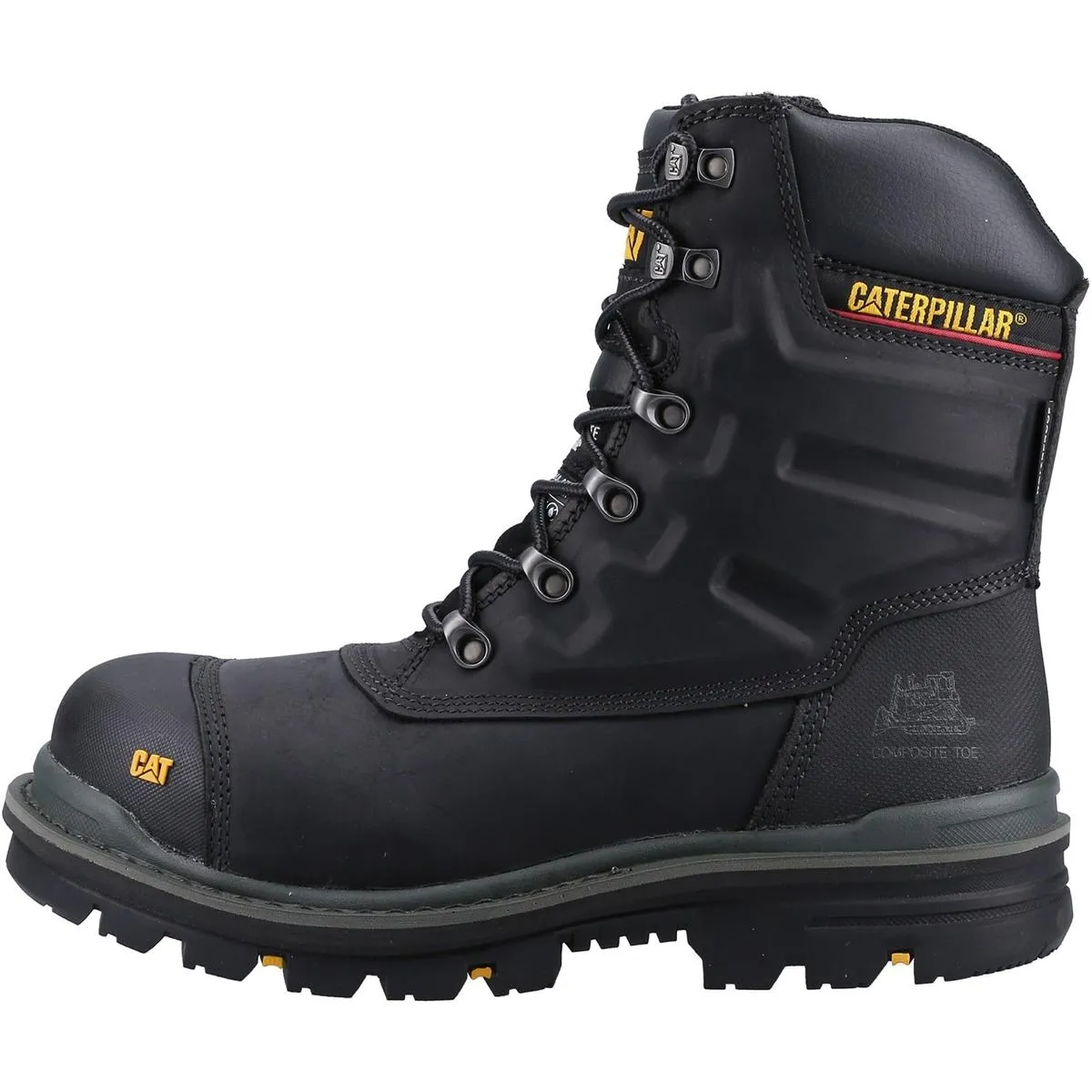 Caterpillar Premier Waterproof Safety Boot Black