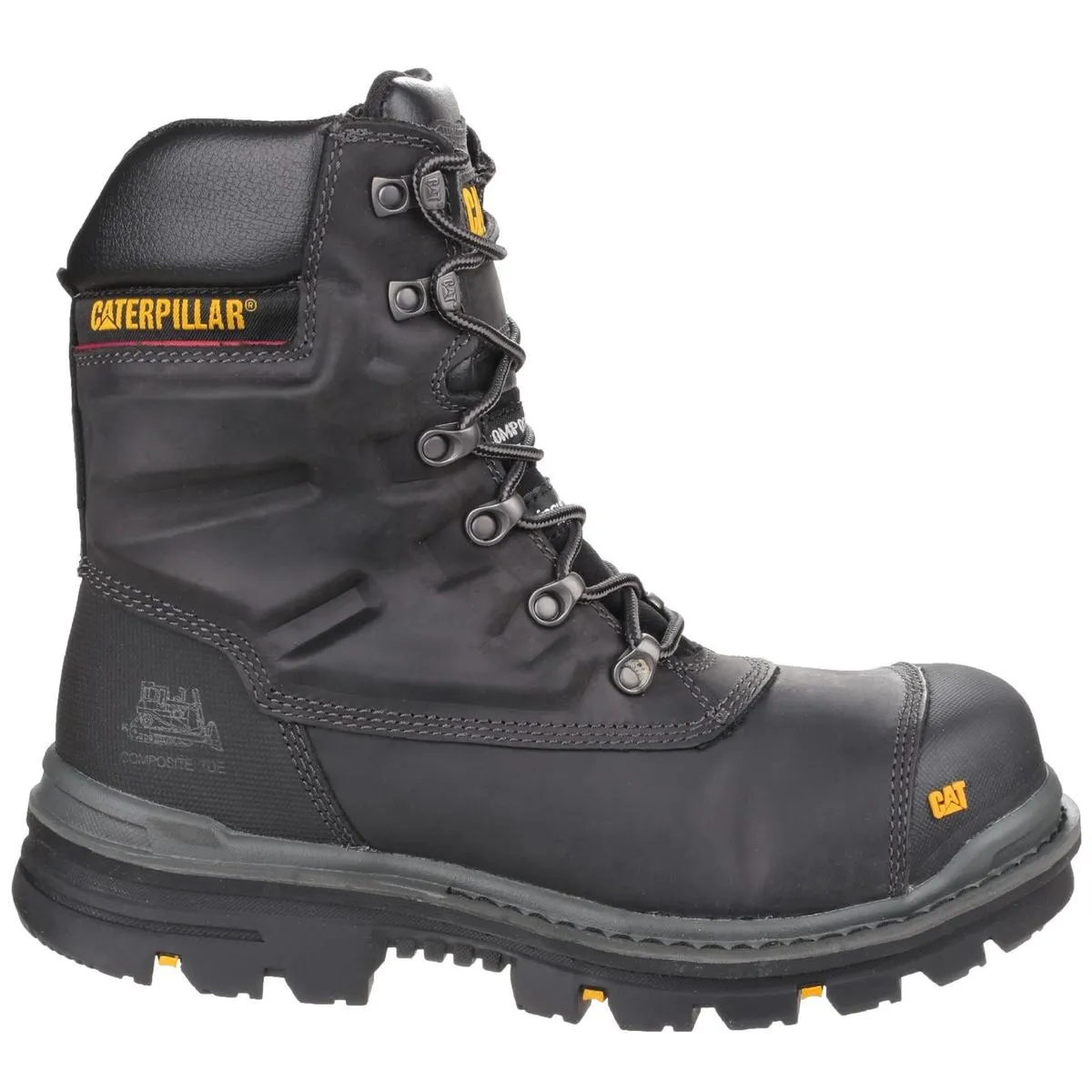 Caterpillar Premier Waterproof Safety Boot Black