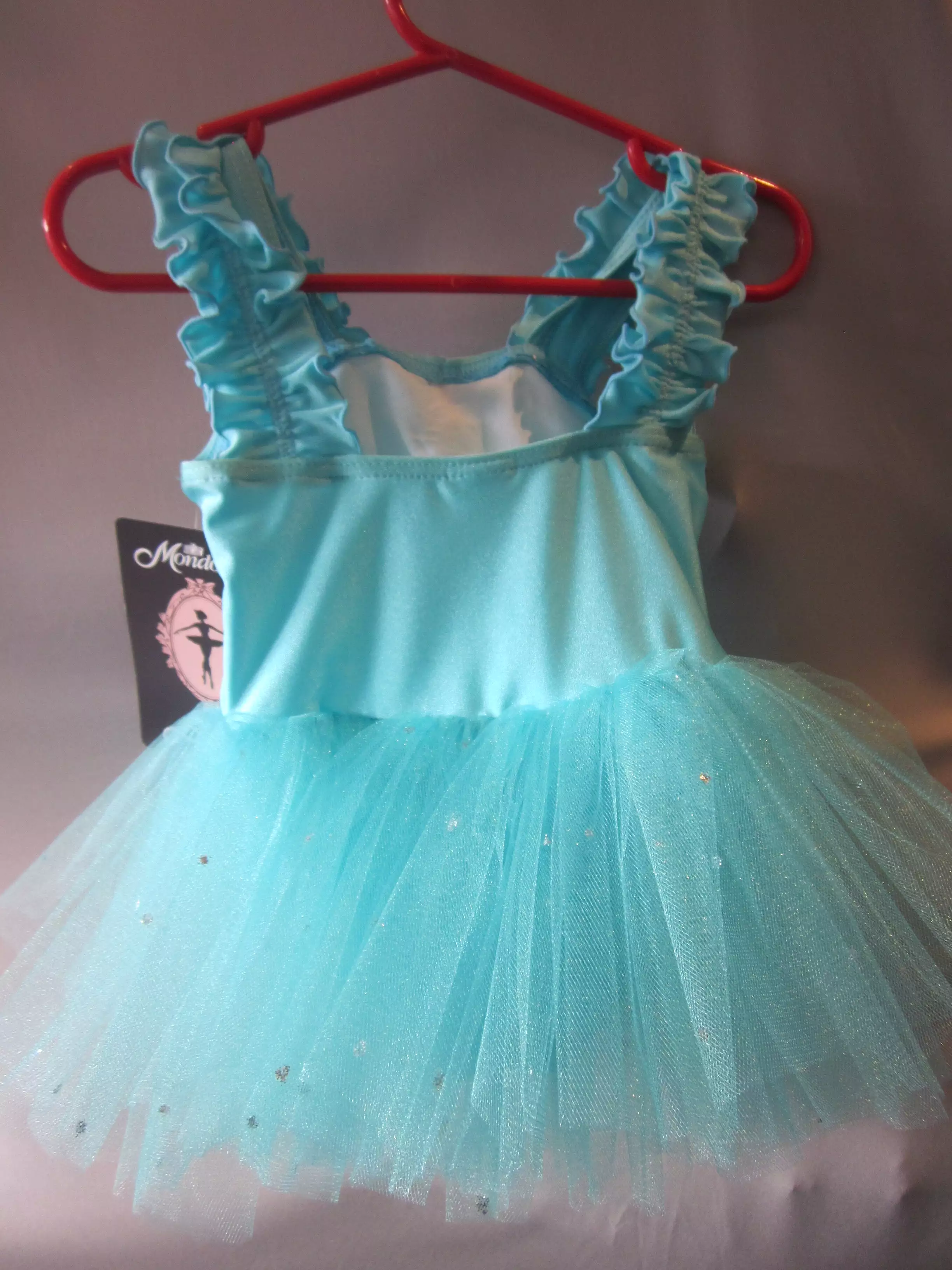 Child Leotard With Sparkle Tulle Skirt Style 6141-2