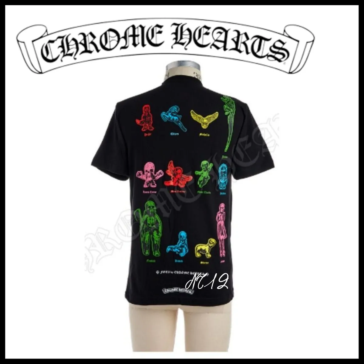 CHROME HEARTS  |Unisex Street Style T-Shirts