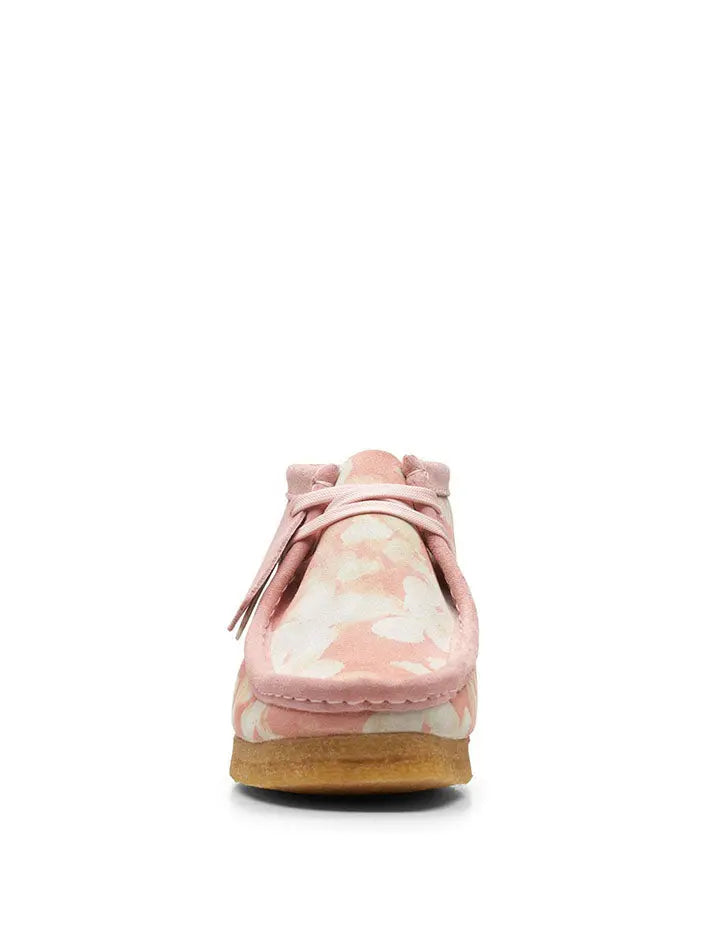 Clarks Originals Wallabee Boot Pink Floral