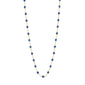 Classic Gigi Lapis necklace, Yellow Gold, 19.7