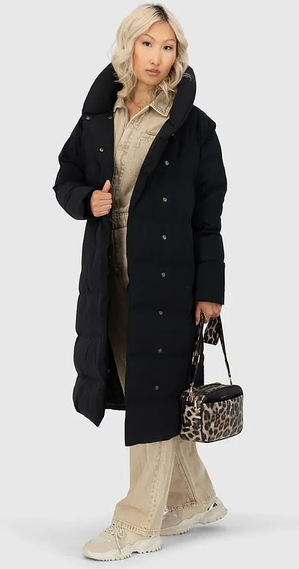 coat ALIFE AND KICKIN Fleur A - Moonless - women´s