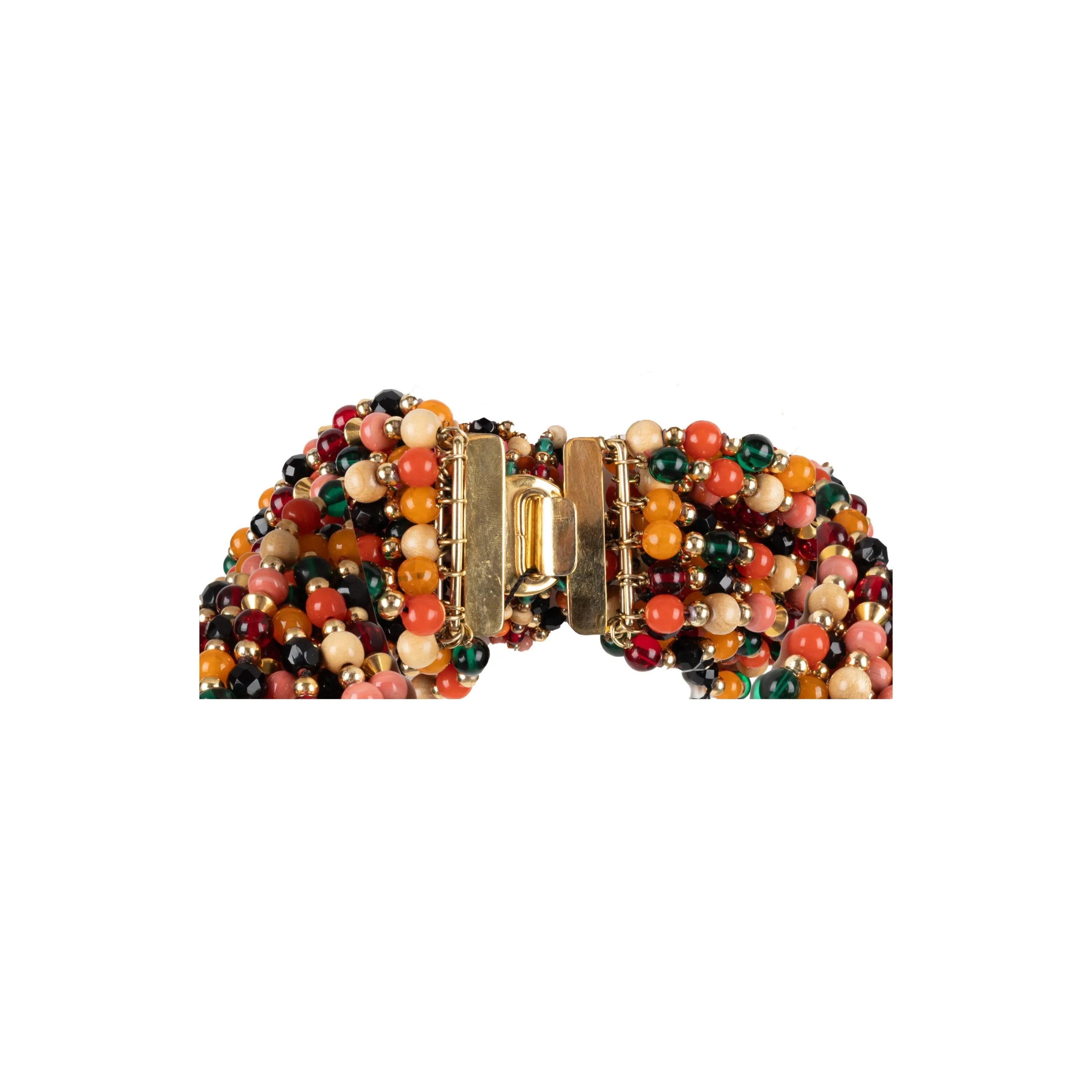 Collection Privée Multicolor Layered Choker - '10s