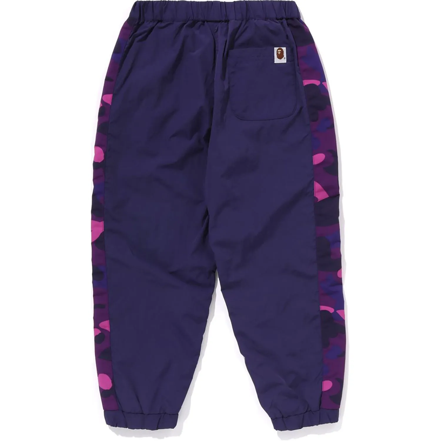 COLOR CAMO BLOCK TRACK PANTS LOOSE FIT KIDS