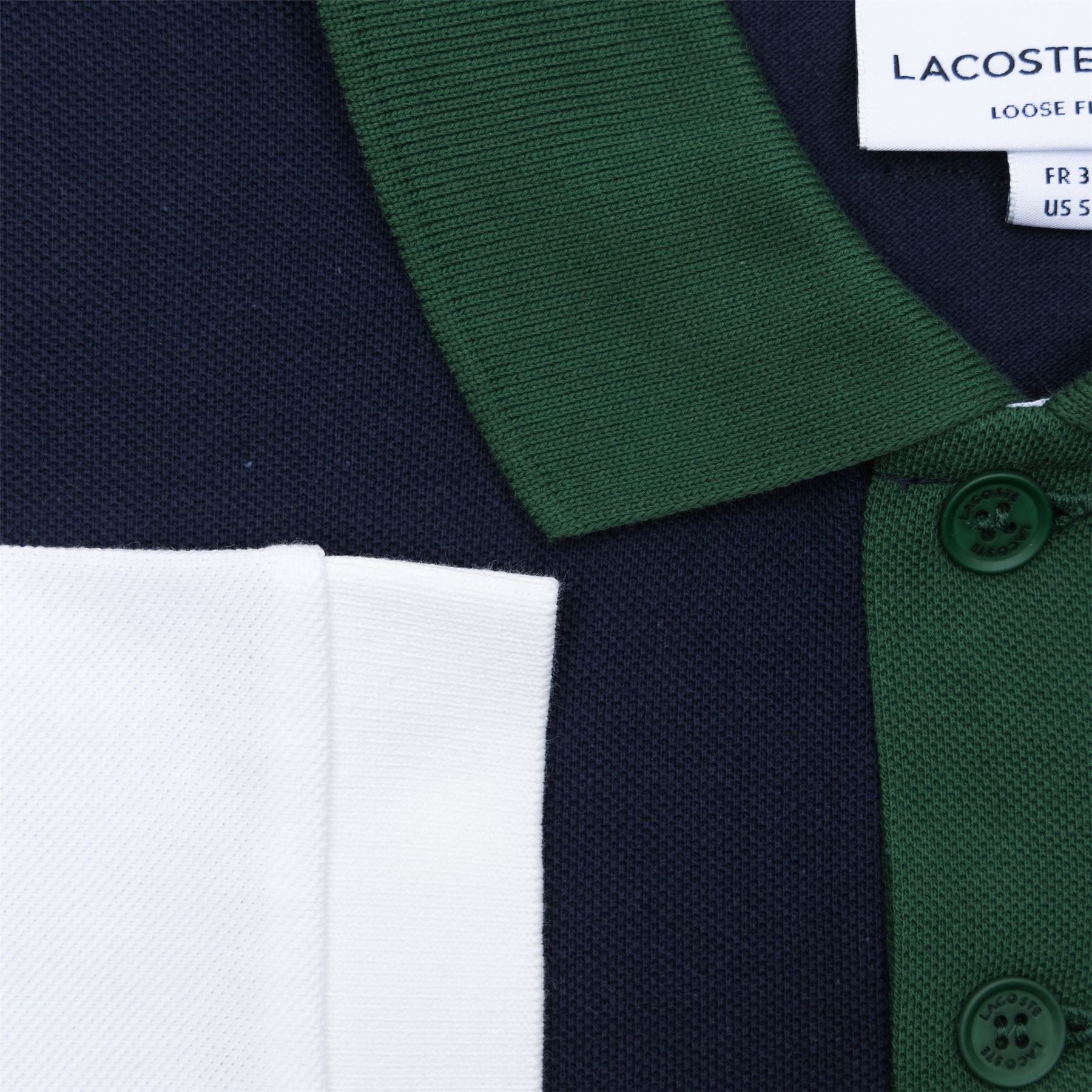 Colourblock Le Club Polo Navy/Flour - SS23