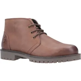 Cotswold Stroud Lace Up Shoe Boot Tan