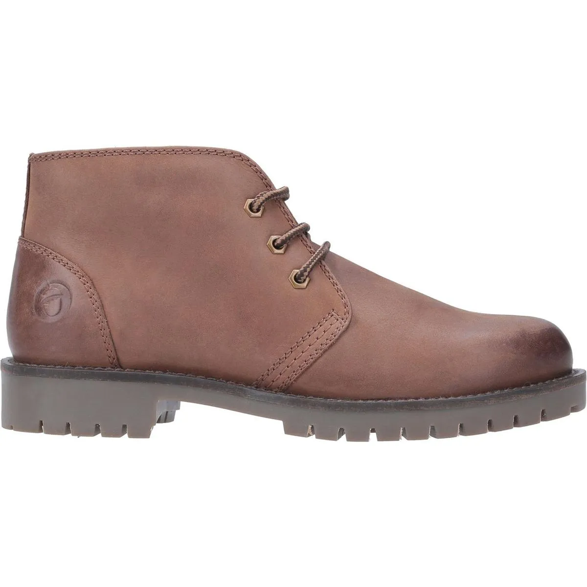 Cotswold Stroud Lace Up Shoe Boot Tan