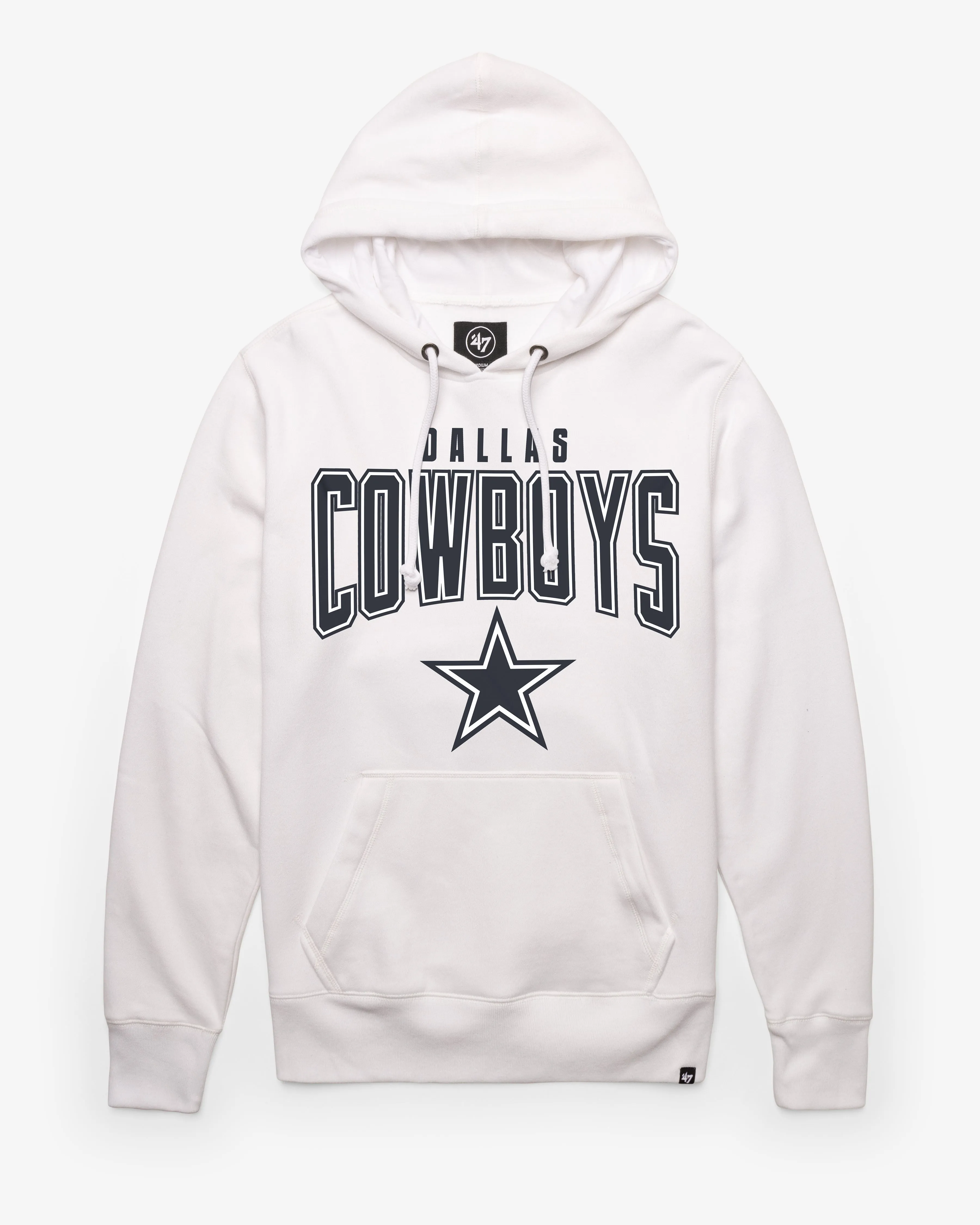 DALLAS COWBOYS TEAM ELEMENTS '47 ARCH HEADLINE HOOD