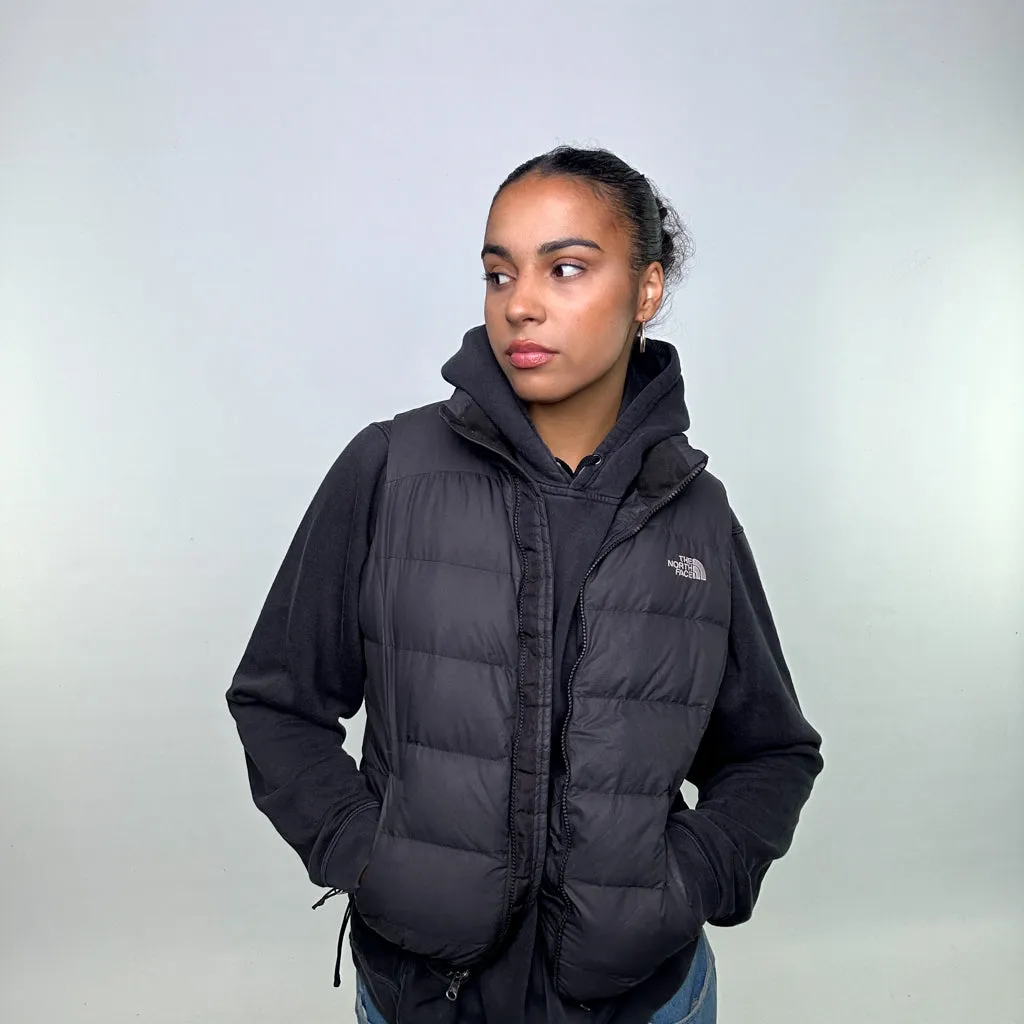 Dark Grey y2ks The North Face 700 Series Puffer Jacket Coat Gilet (M)