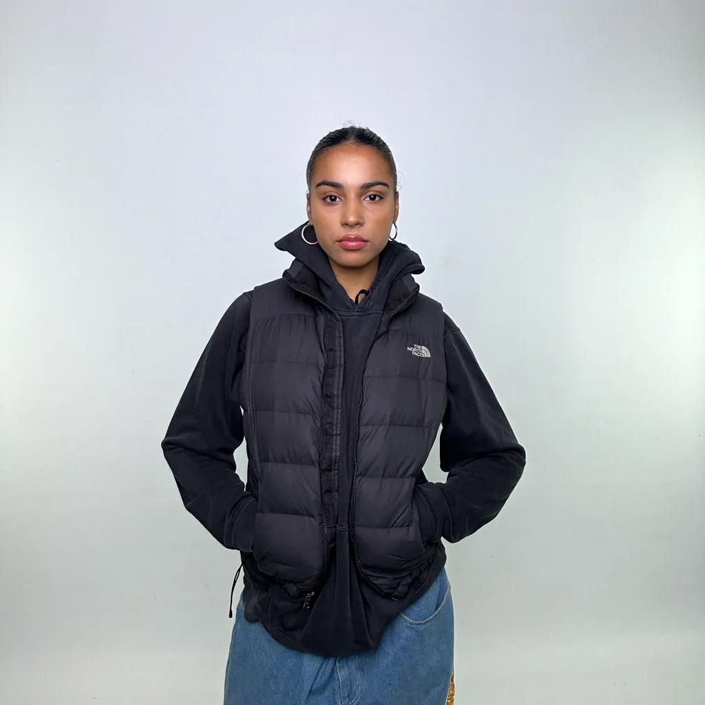 Dark Grey y2ks The North Face 700 Series Puffer Jacket Coat Gilet (M)