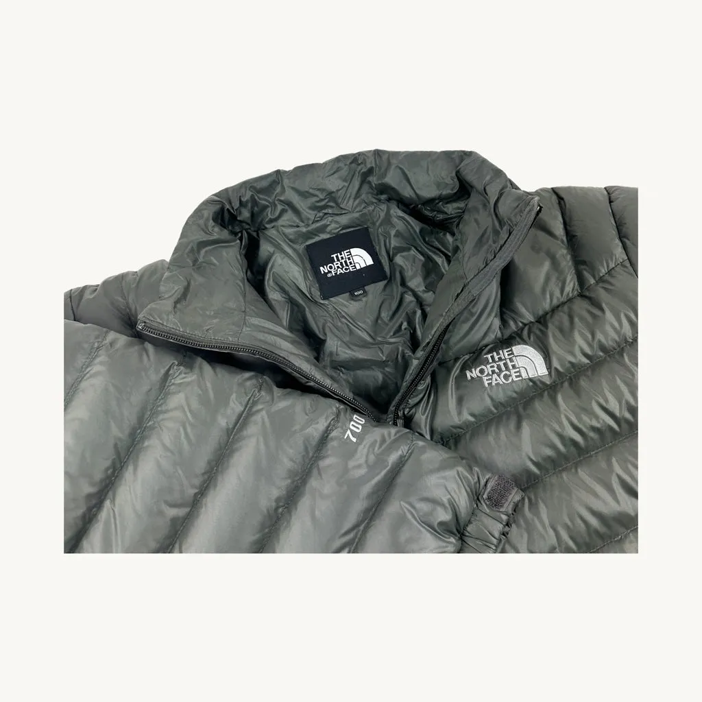 Dark Grey y2ks The North Face 700 Series Puffer Jacket Coat (M)