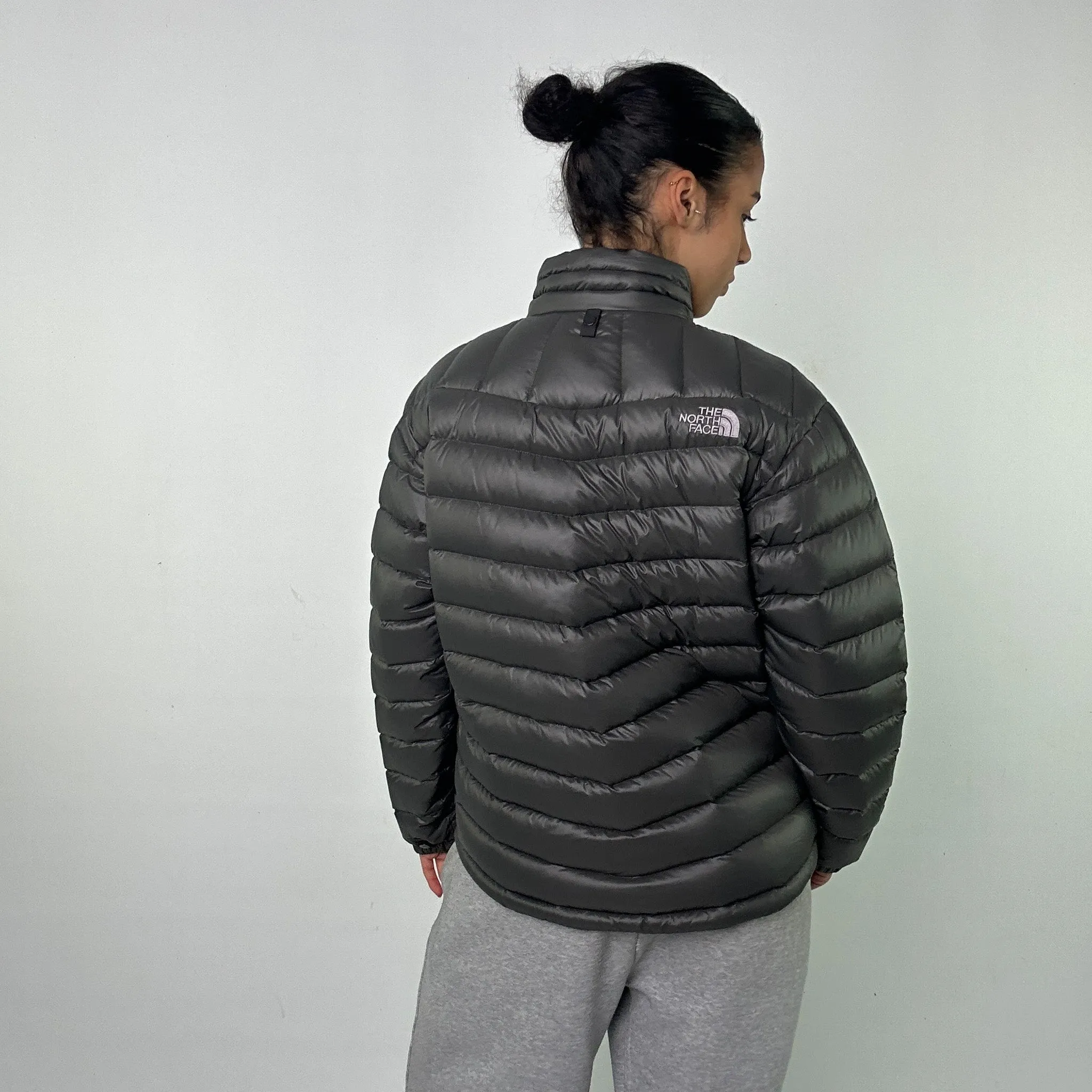 Dark Grey y2ks The North Face 700 Series Puffer Jacket Coat (M)